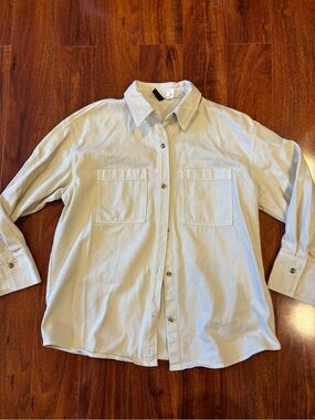 H&M Light Beige Jean Jacket